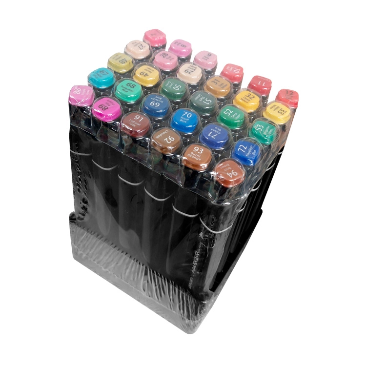 Marcador Doble Punta Deli Sketch x 168 Art.HM902-168